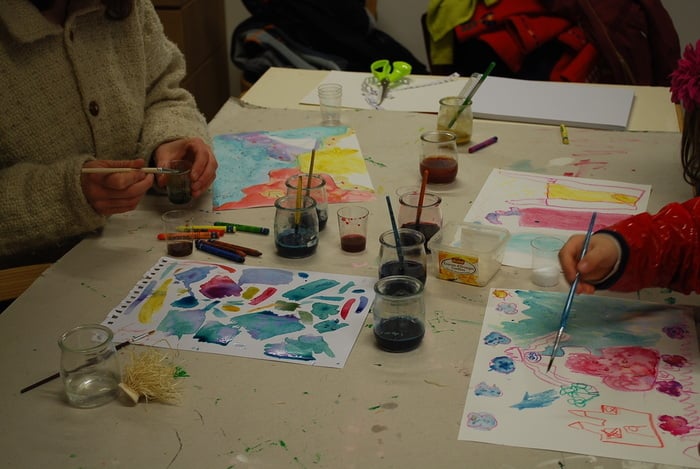 La peinture végétale