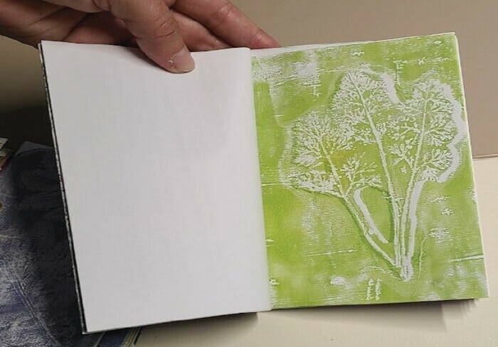 Carnet d’impressions végétales