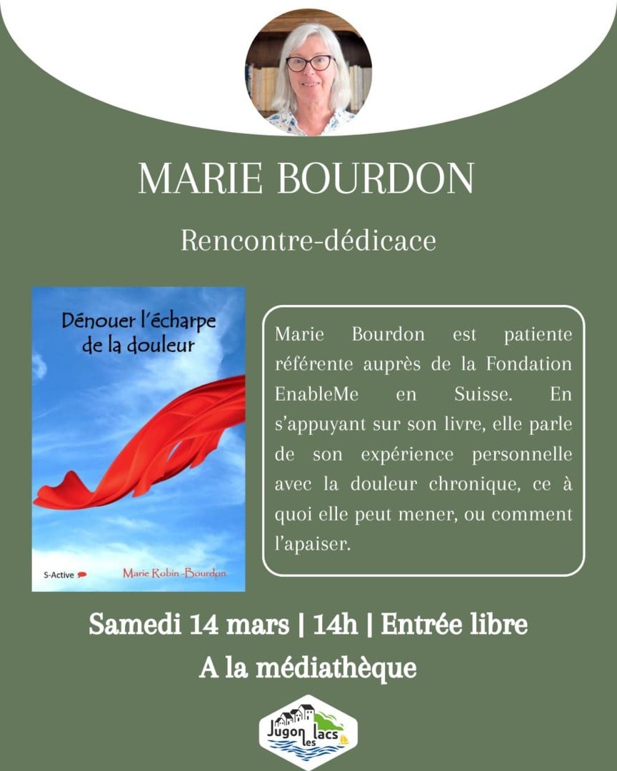 Rencontre – dédicaces de Marie Bourdons